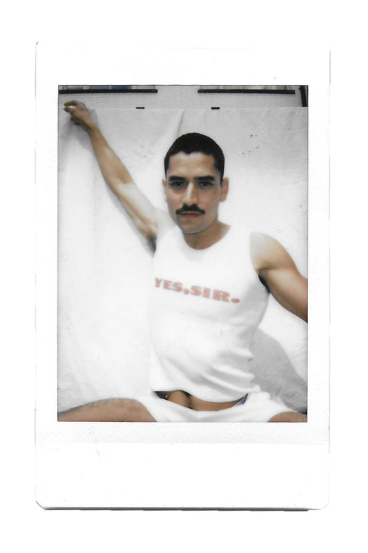 "YES, SIR." TANK TOP