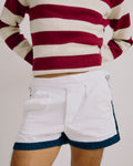 SCRUM HALF SHORTS IVORY/NAVY