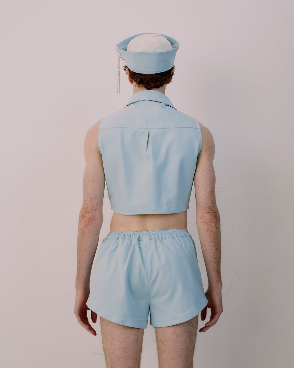 DECKHAND SHIRT DUCK EGG BLUE