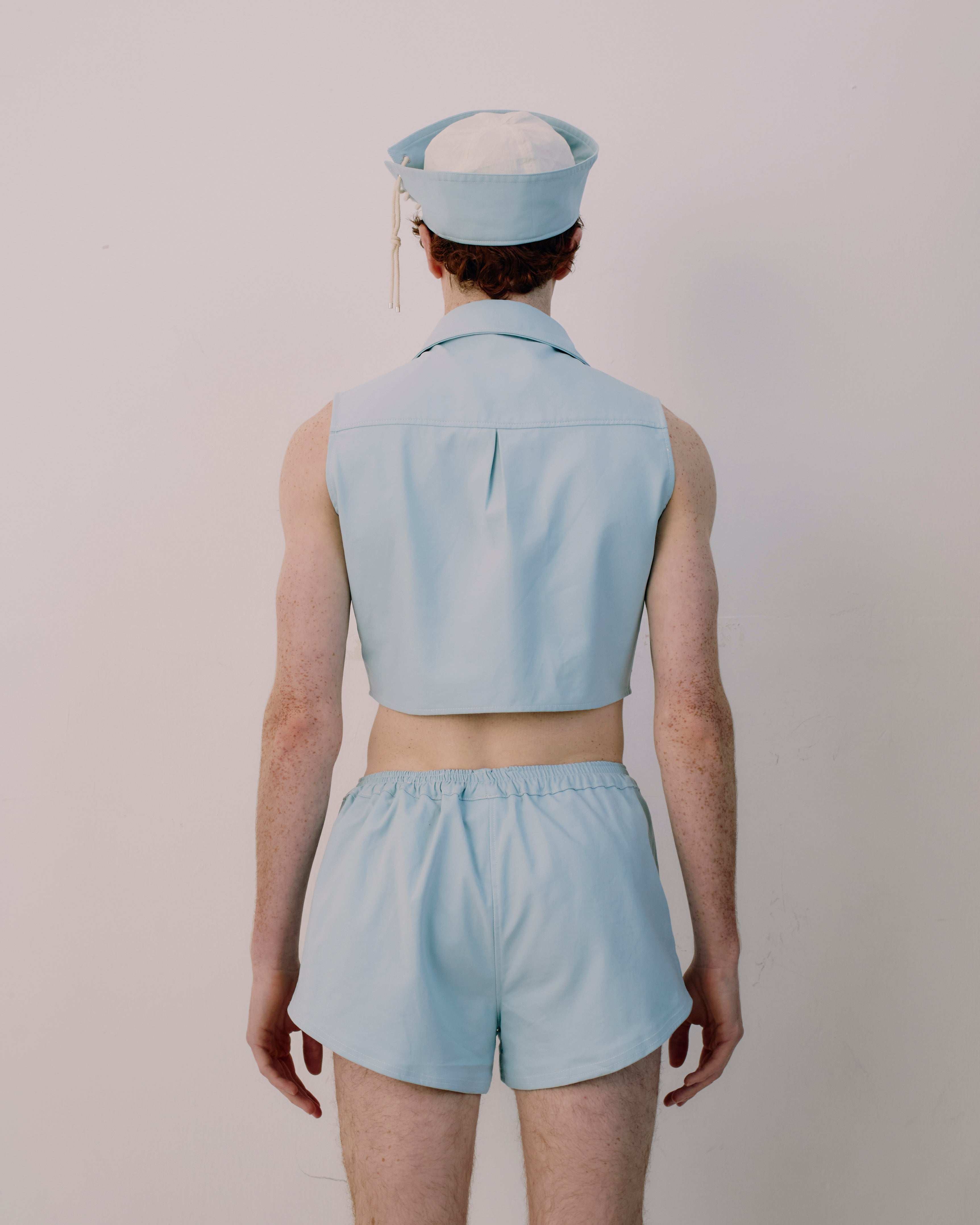 DECKHAND SHIRT DUCK EGG BLUE