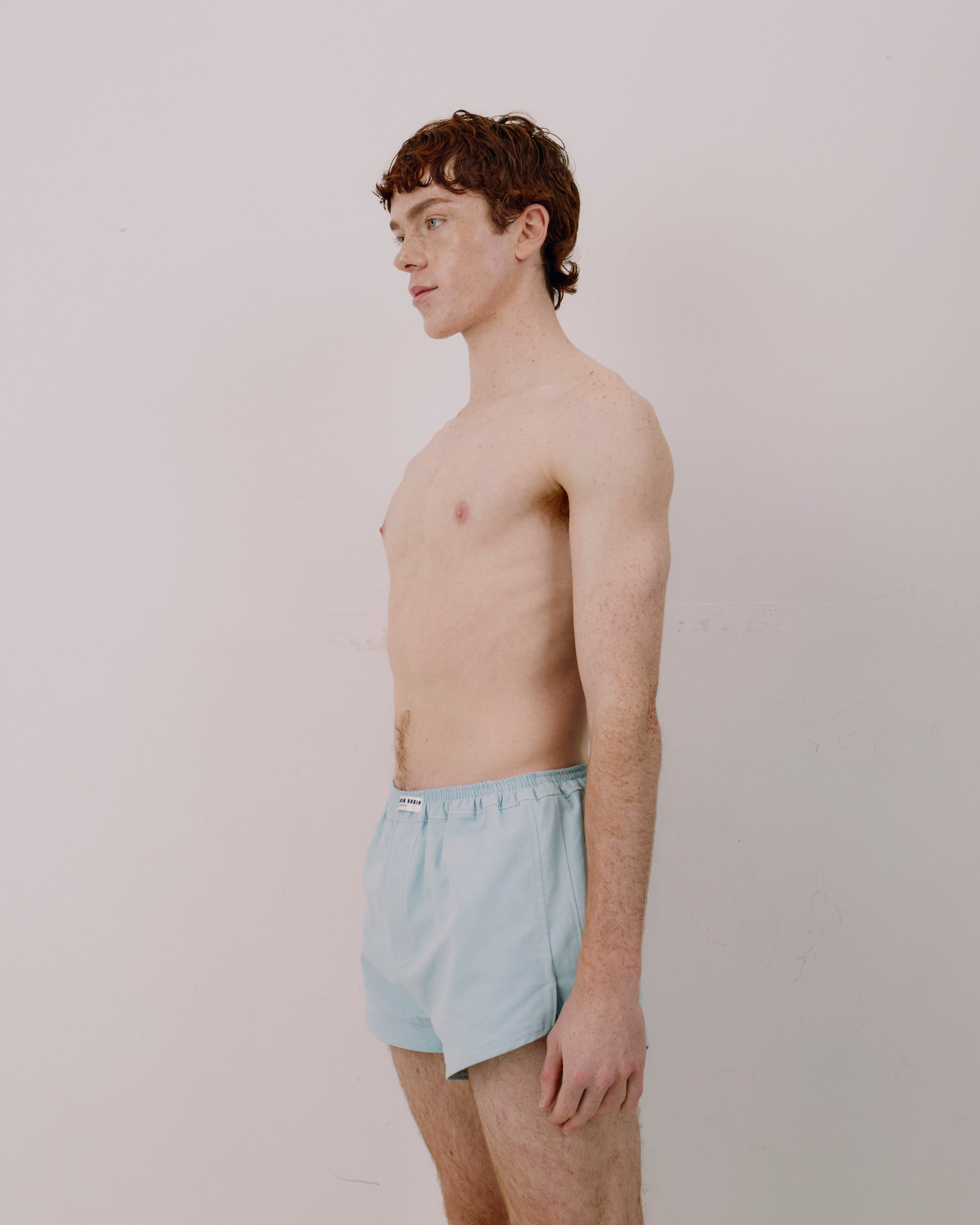 DECKHAND BOXER SHORTS DUCK EGG BLUE