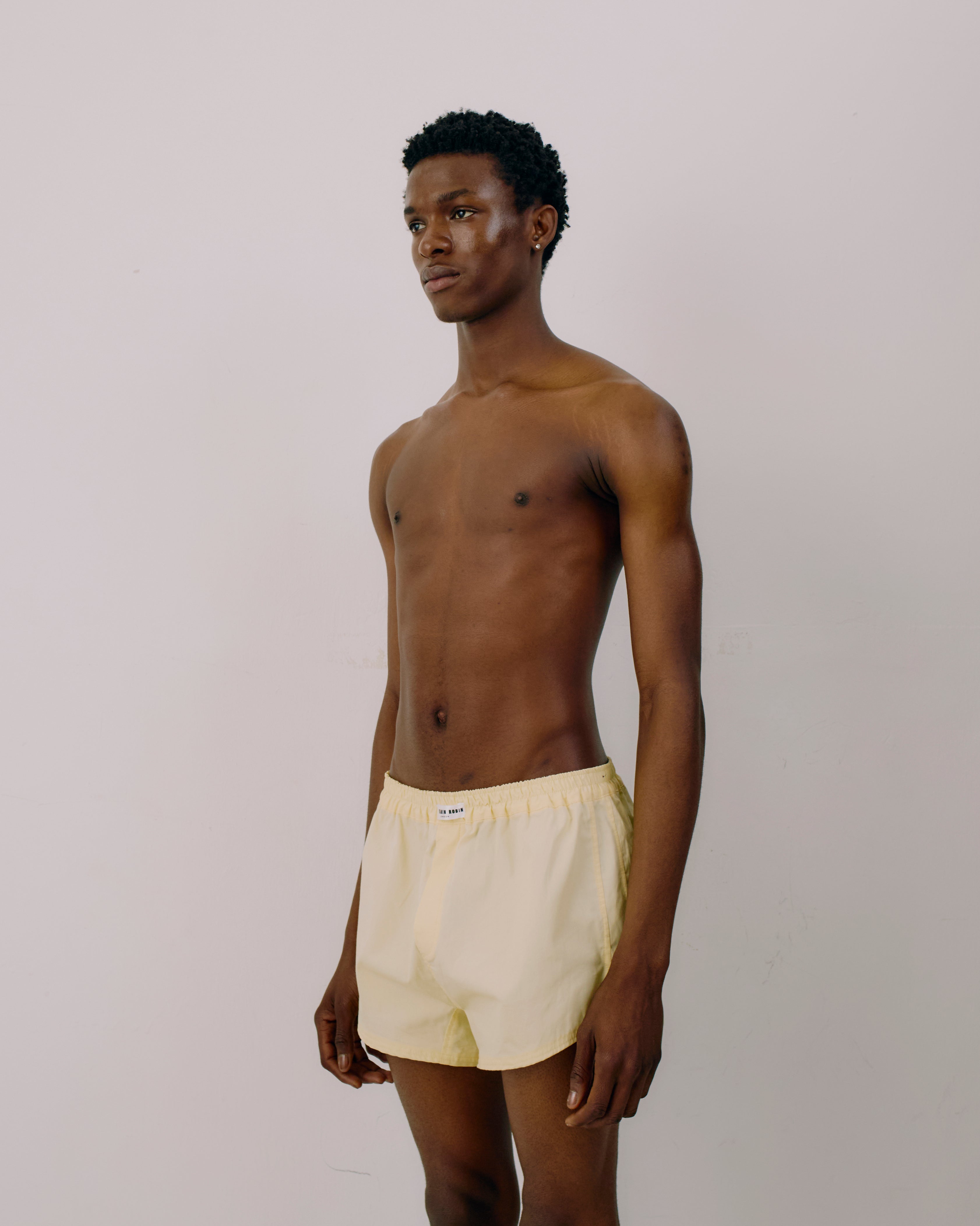 DECKHAND BOXER SHORTS SUN-BLEACHED YELLOW