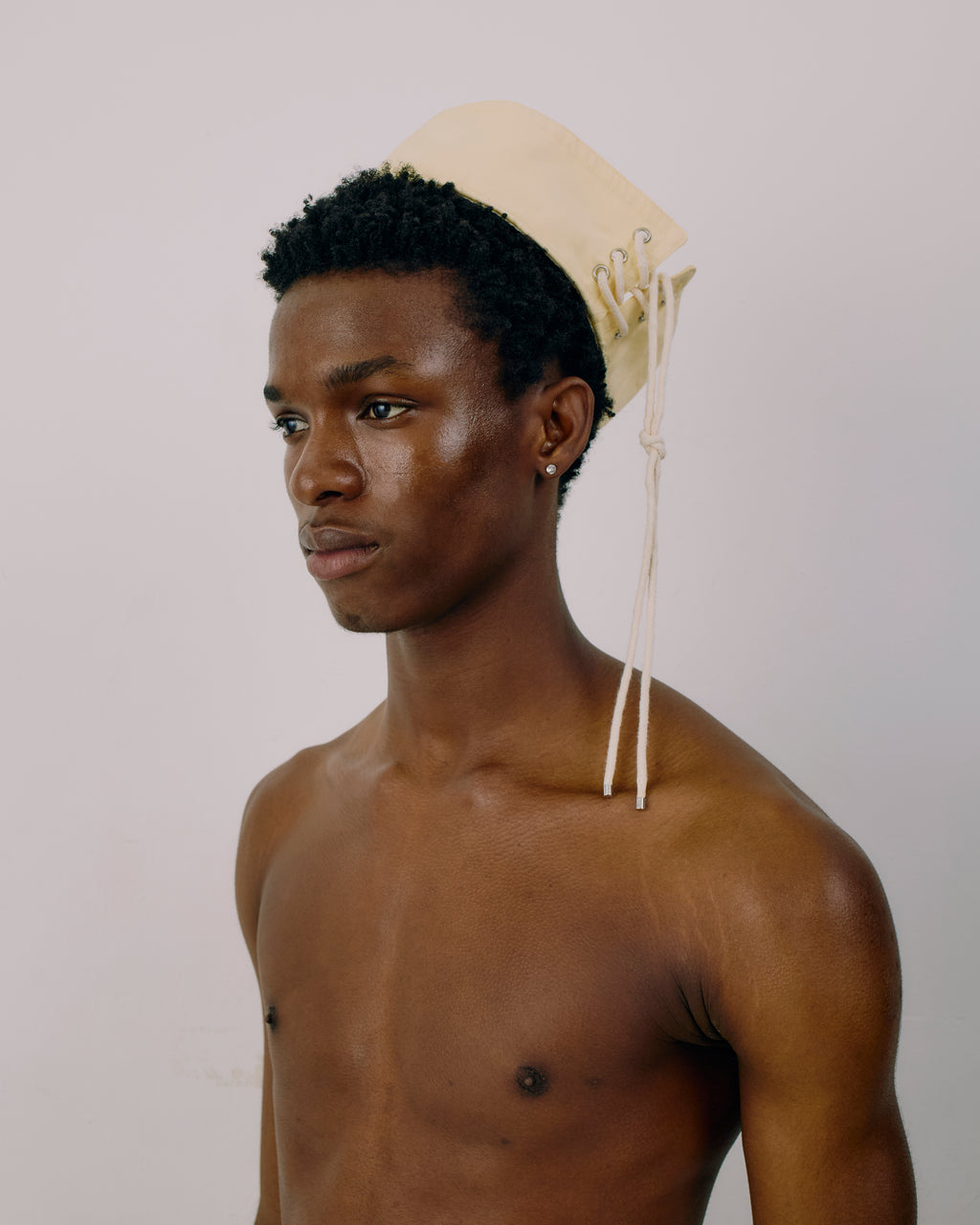 DECKHAND SAILOR HAT SUN-BLEACHED YELLOW