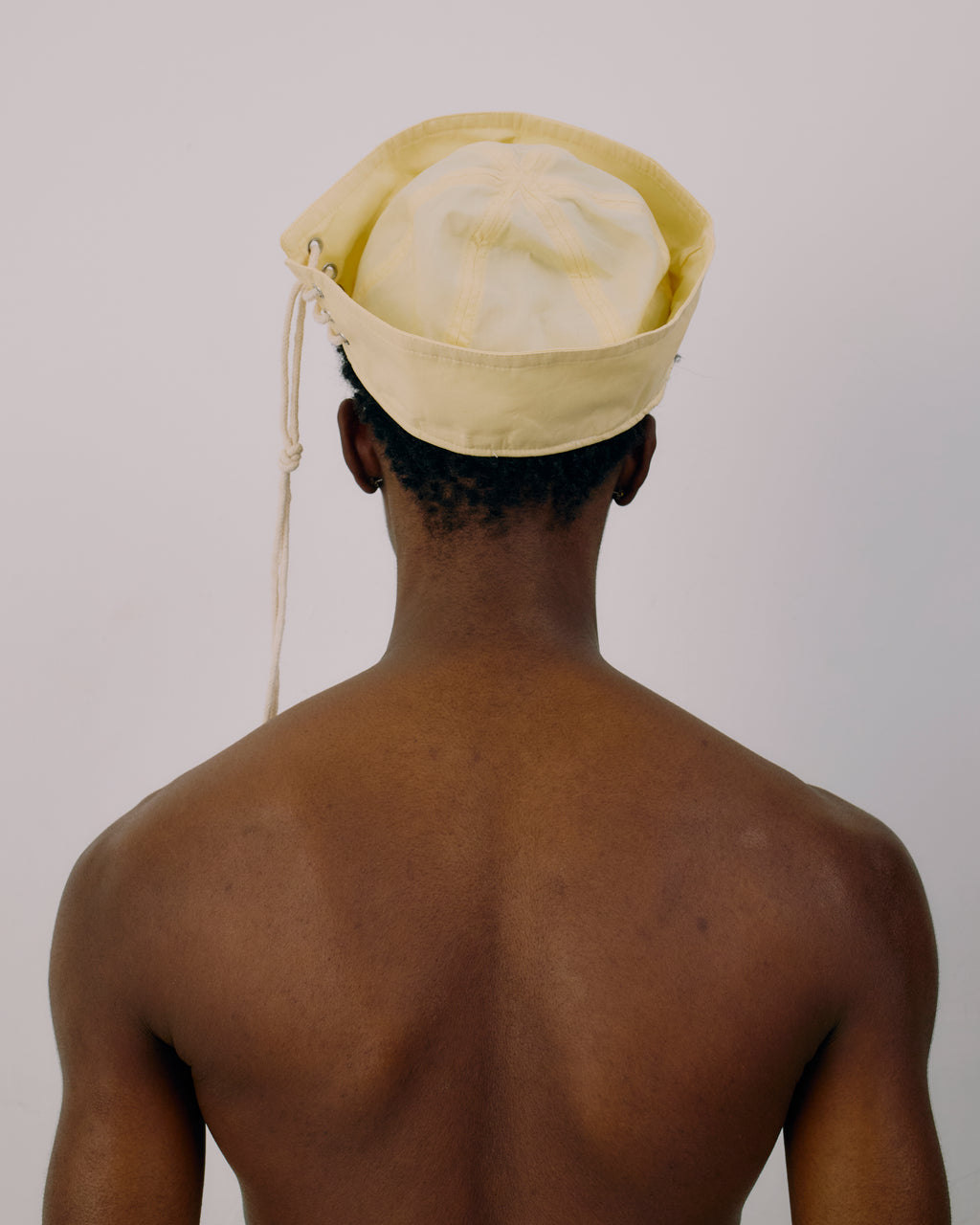DECKHAND SAILOR HAT SUN-BLEACHED YELLOW