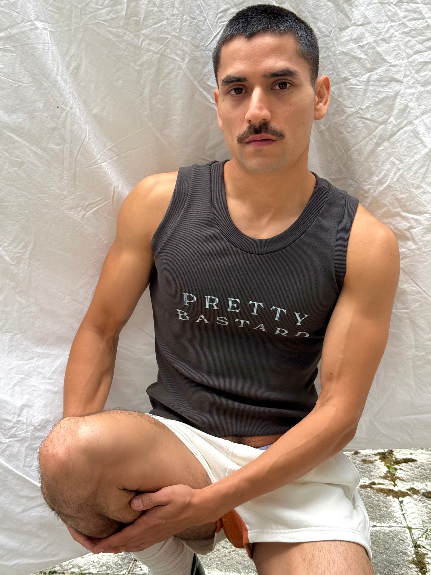 "PRETTY BASTARD" TANK TOP