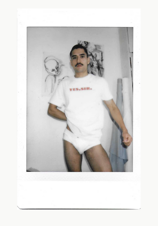 "YES, SIR." SKATER TEE