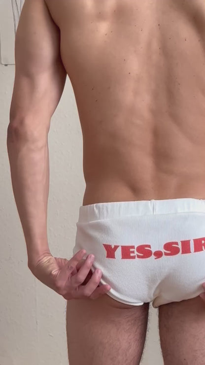 "YES, SIR." CRUISER BRIEFS